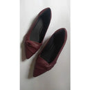 Sapatilha Feminino Bico Fino Napa Nó Lateral Maitê Love Shoes 34 Ao 40