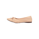 Sapatilha Feminino Bico Fino Napa Nó Lateral Maitê Love Shoes 34 Ao 40