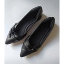 Sapatilha Feminino Bico Fino Napa Nó Lateral Maitê Love Shoes 34 Ao 40